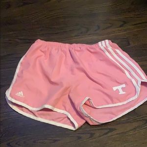 pink adidas UT Vols shorts